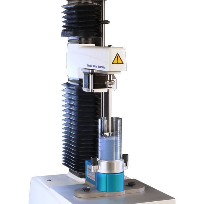 Powder Flow Analyser - Systemerweiterung für den Texture Analyser von Stable Micro Systems zur Bestimmung der physikalischen Eigenschaften von Pulvern und Granulaten